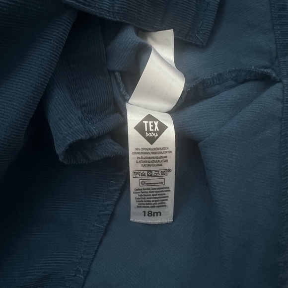 NWT ZARA Baby Olive Green Corduroy Button Up Shirt - Size 12-18 Months - Picture 5 of 5